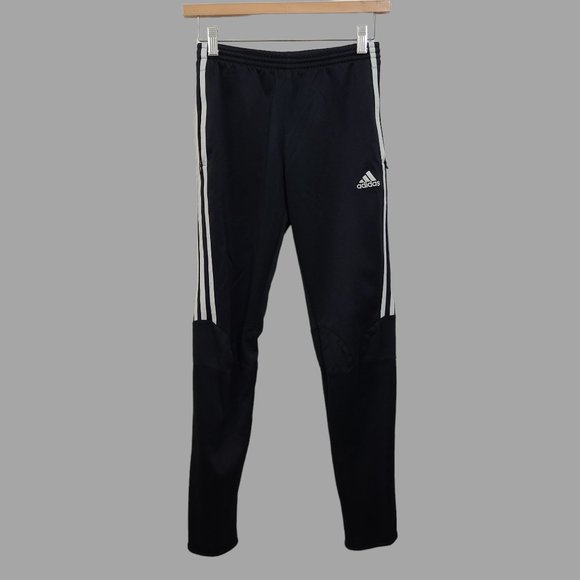 adidas Pants - adidas Tiro 3-Stripe Skinny Soccer Track Pants Women's Size Small Black